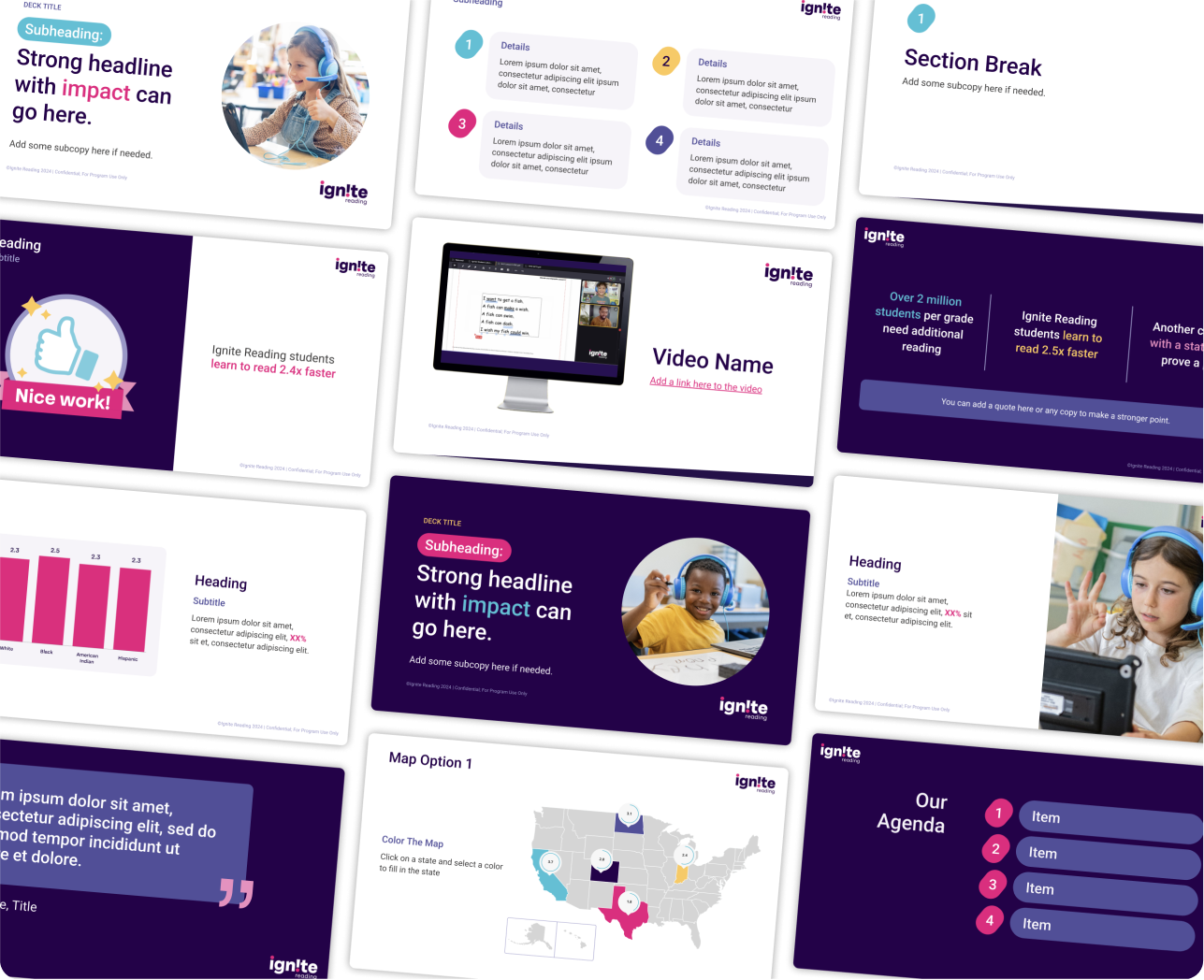 Ignite Reading Slide Deck Mockup