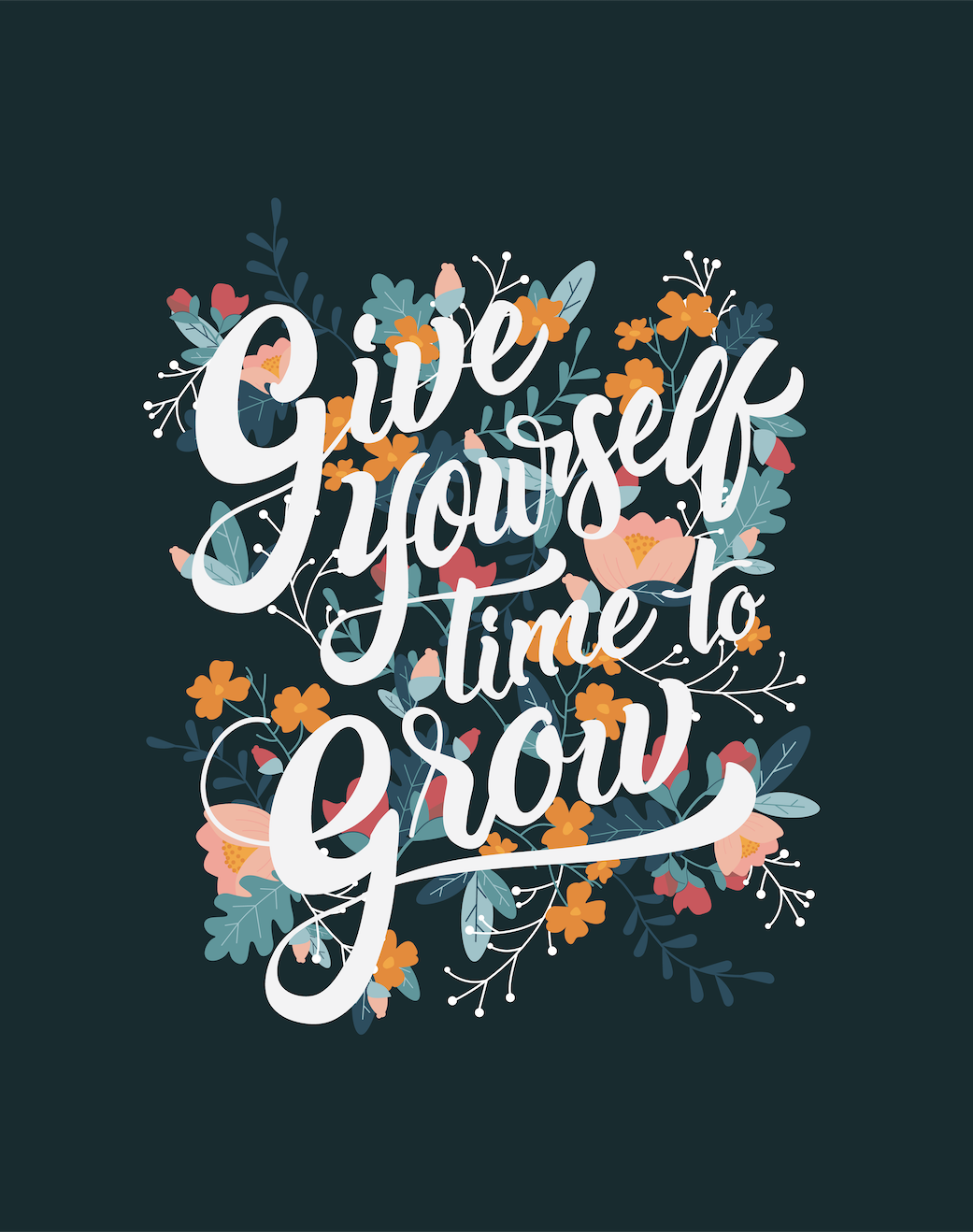 Let Yourself Grow Poster